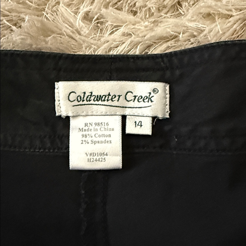 Coldwater Creek Black Cropped Jeans - Picture 4 of 6